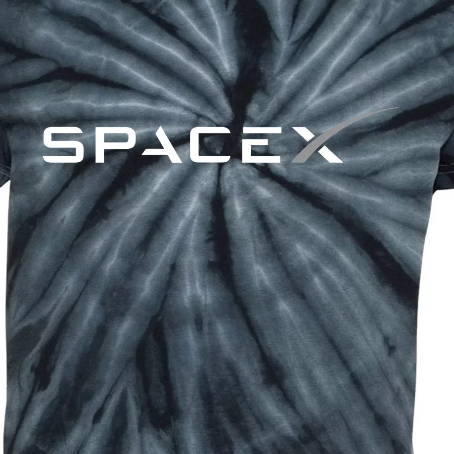 Space X Logo Kids Tie-Dye T-Shirt