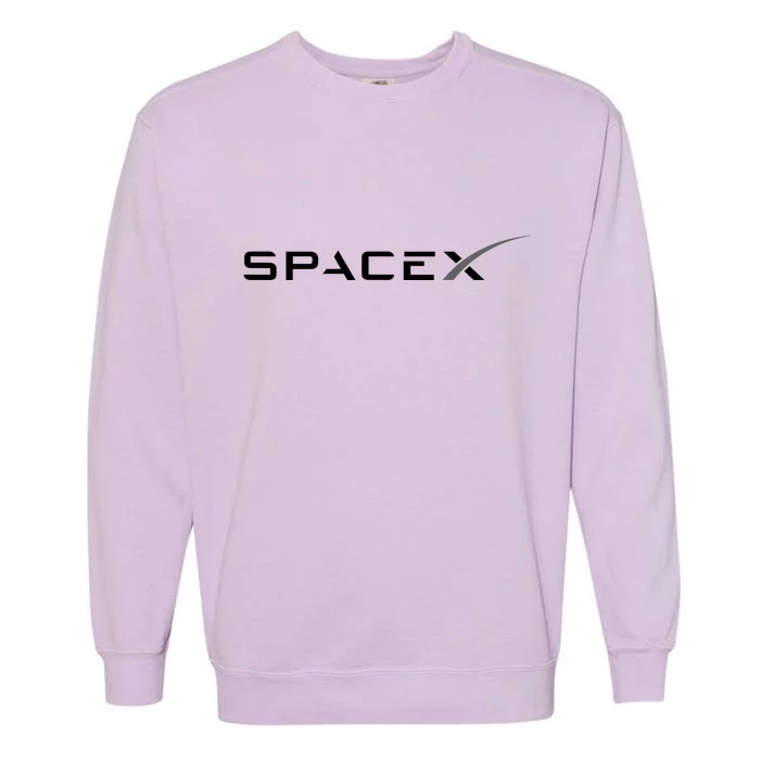 Space X Logo Garment-Dyed Sweatshirt