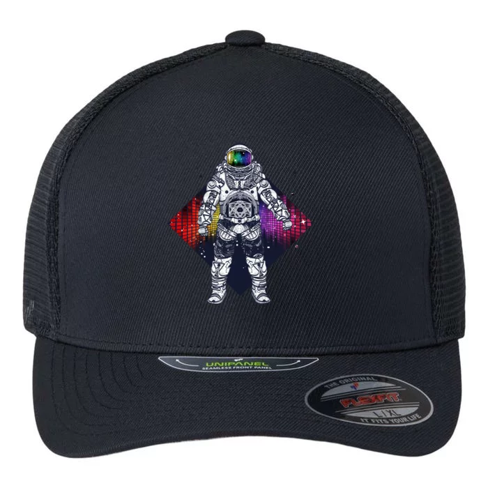 Spaceman Levels Flexfit Unipanel Trucker Cap