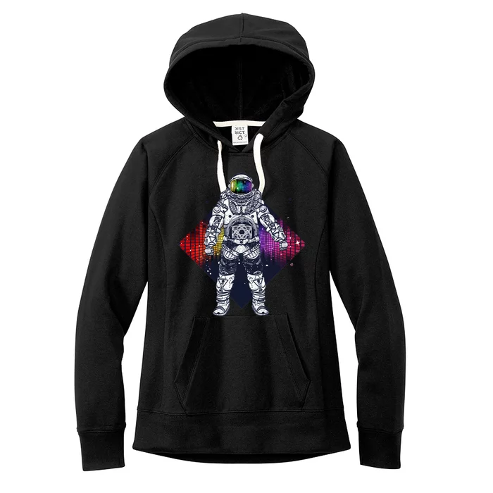 Spaceman Levels Women's Fleece Hoodie