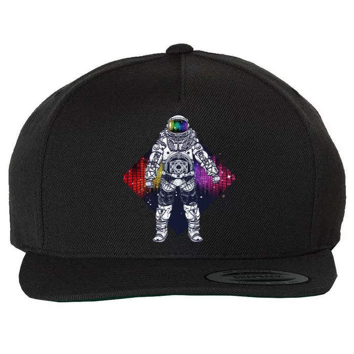 Spaceman Levels Wool Snapback Cap