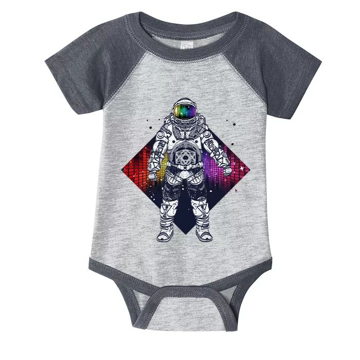 Spaceman Levels Infant Baby Jersey Bodysuit