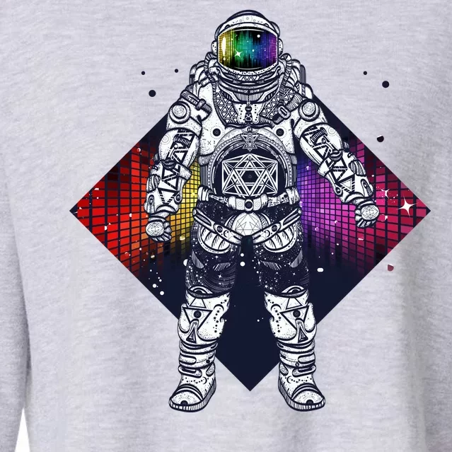 Spaceman Levels Cropped Pullover Crew