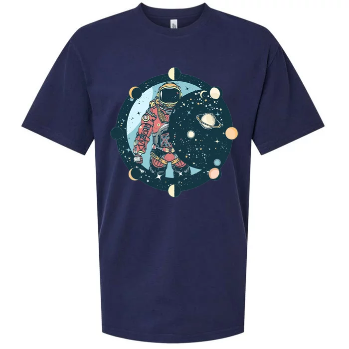 Spaceman Moon Cycle Sueded Cloud Jersey T-Shirt