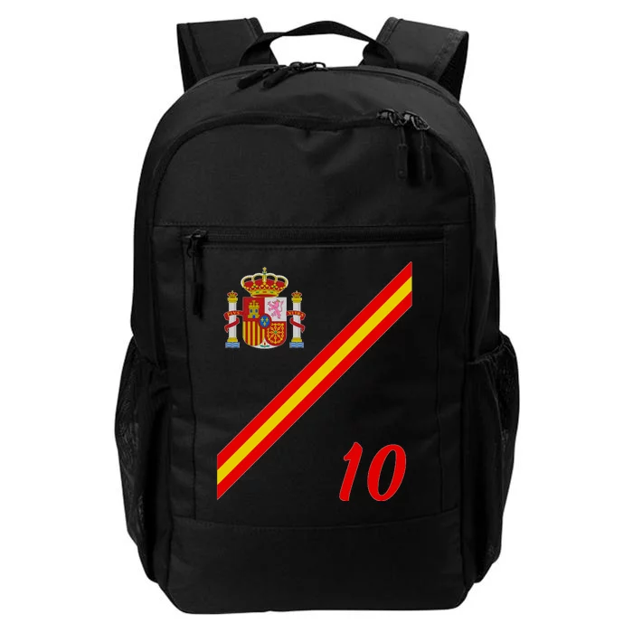 Spain Soccer Jersey Espana Barcelona Madrid Daily Commute Backpack