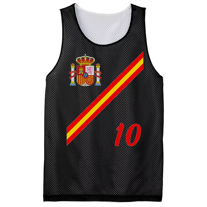 Spain Soccer Jersey Espana Barcelona Madrid Mesh Reversible Basketball Jersey Tank