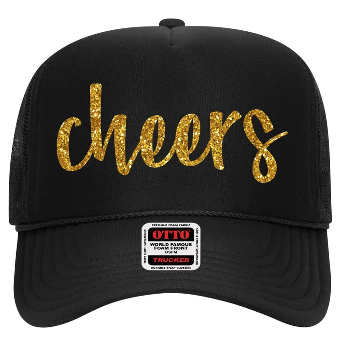 Cheers Party High Crown Mesh Trucker Hat