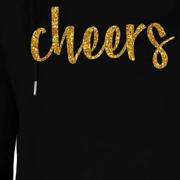 Cheers Party Womens Funnel Neck Pullover Hood