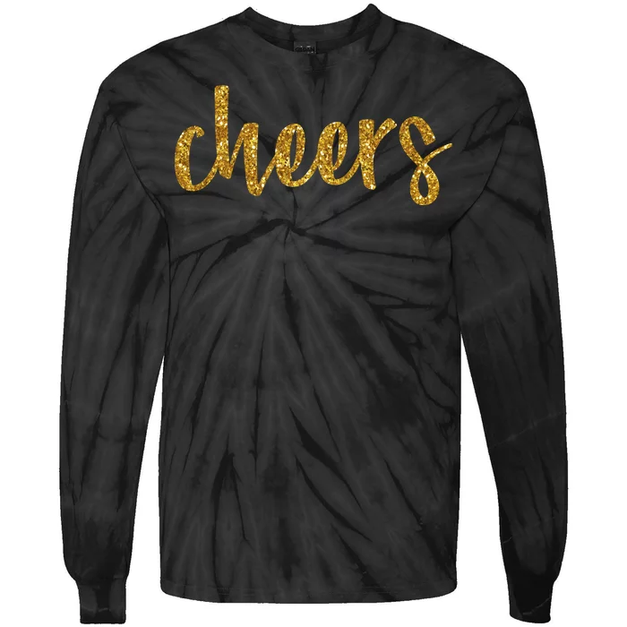 Cheers Party Tie-Dye Long Sleeve Shirt