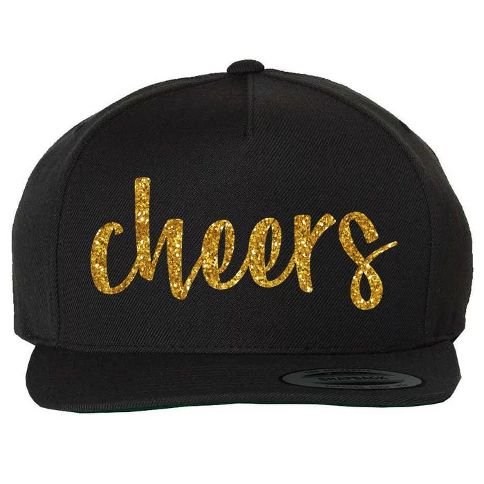 Cheers Party Wool Snapback Cap