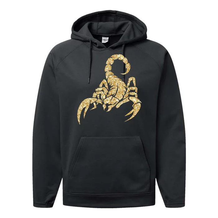 Sparkly Scorpion Performance Fleece Hoodie