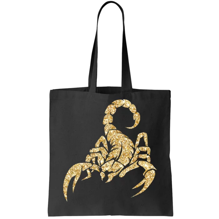 Sparkly Scorpion Tote Bag