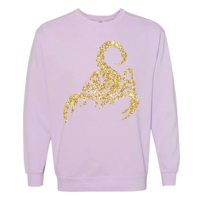 Sparkly Scorpion Garment-Dyed Sweatshirt