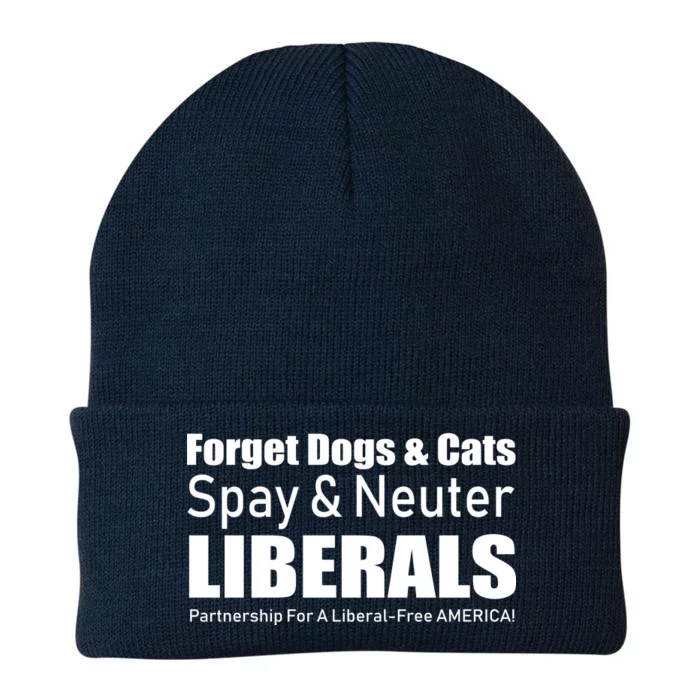 Spay & Neuter Liberals Knit Cap Winter Beanie