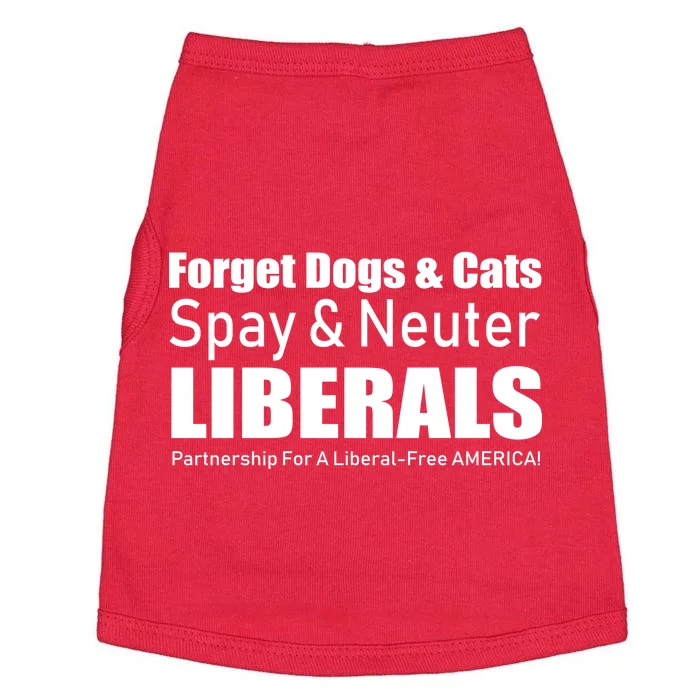 Spay & Neuter Liberals Doggie Tank