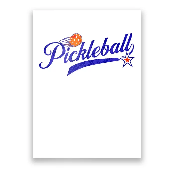 Style Pickle Ball Lovers Pickleball Poster