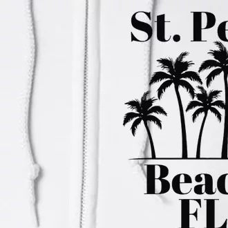 St. Pete Beach Florida Full Zip Hoodie