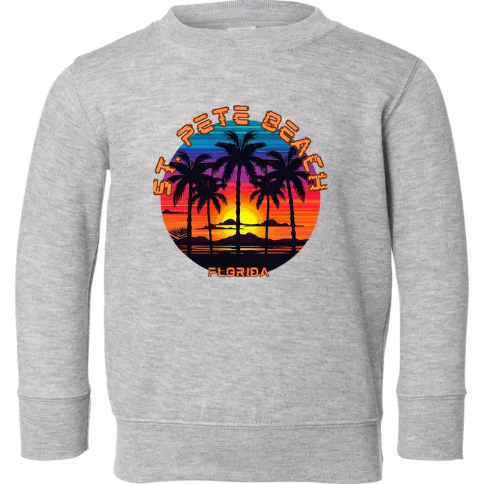 St. Pete Beach Florida Toddler Sweatshirt