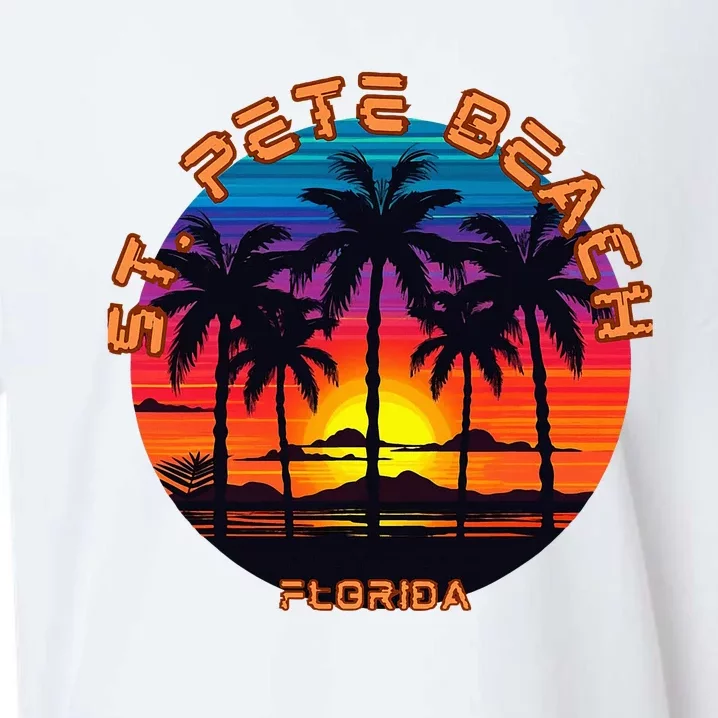 St. Pete Beach Florida Sueded Cloud Jersey T-Shirt