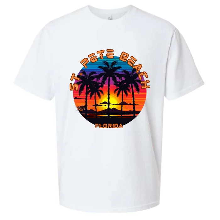 St. Pete Beach Florida Sueded Cloud Jersey T-Shirt