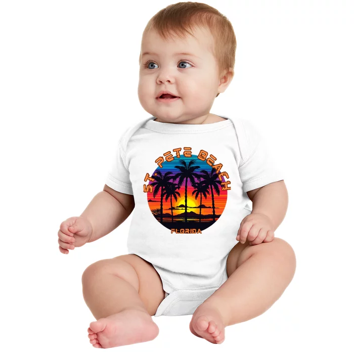 St. Pete Beach Florida Baby Bodysuit