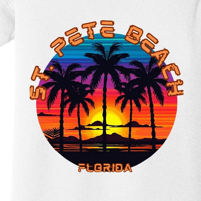 St. Pete Beach Florida Baby Bodysuit