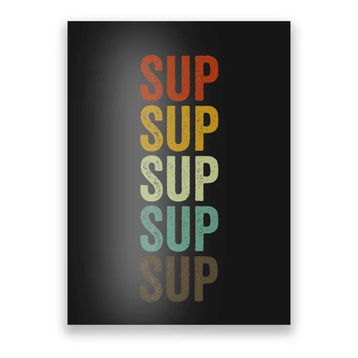 Sup Paddle Boarding Surfing Stand Up Paddling Poster