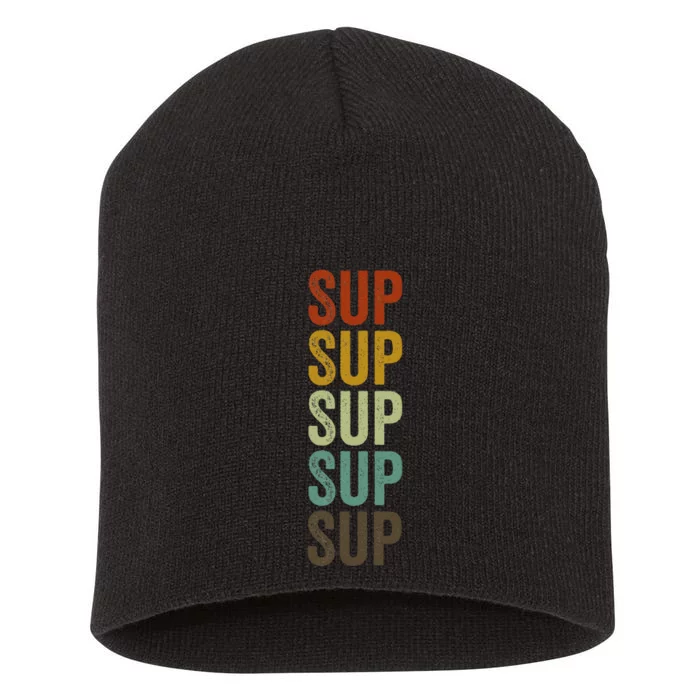 Sup Paddle Boarding Surfing Stand Up Paddling Short Acrylic Beanie