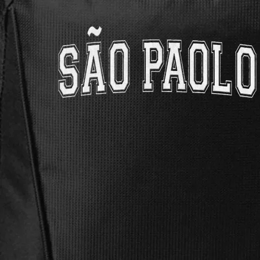 SãO Paolo Brazil So Paolo Varsity SãO Paolo Brasil City Backpack