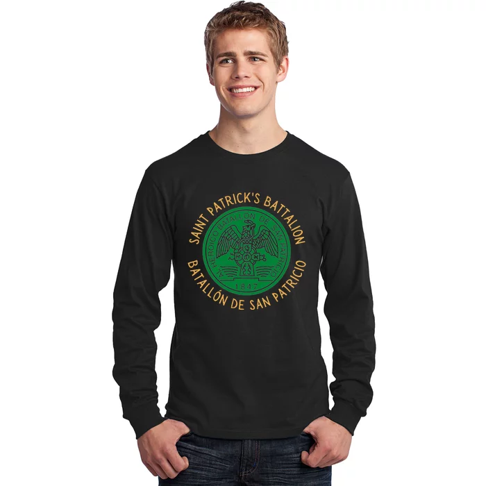 Saint Patrick's Battalion San Patricios Catholic Gift Long Sleeve Shirt