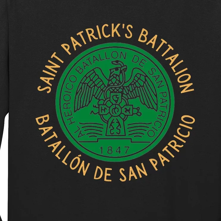 Saint Patrick's Battalion San Patricios Catholic Gift Long Sleeve Shirt