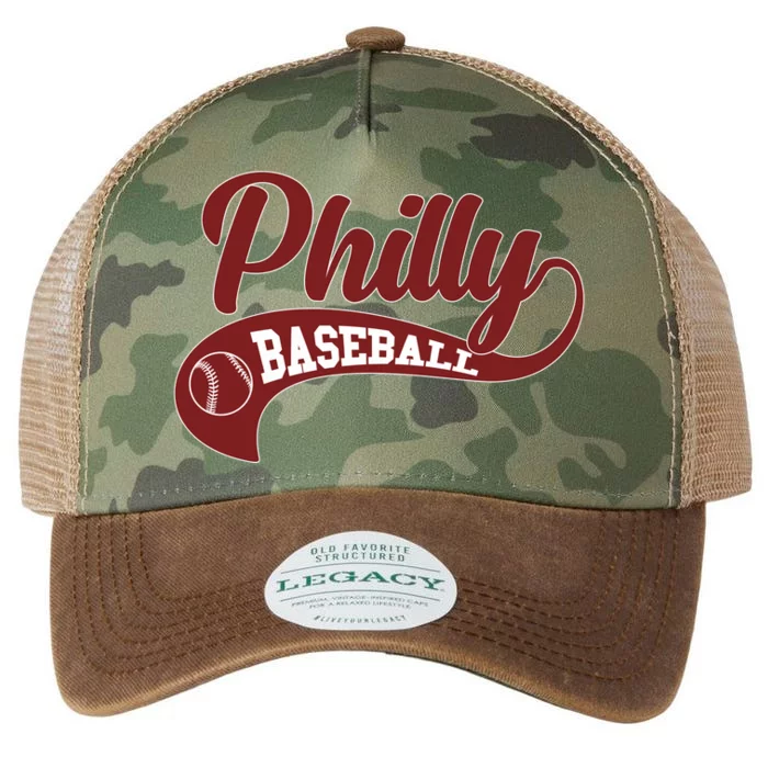 Sporty Philly Baseball Logo Legacy Tie Dye Trucker Hat