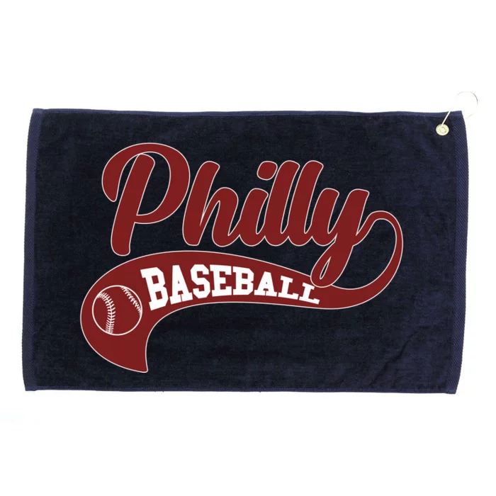 Sporty Philly Baseball Logo Grommeted Golf Towel