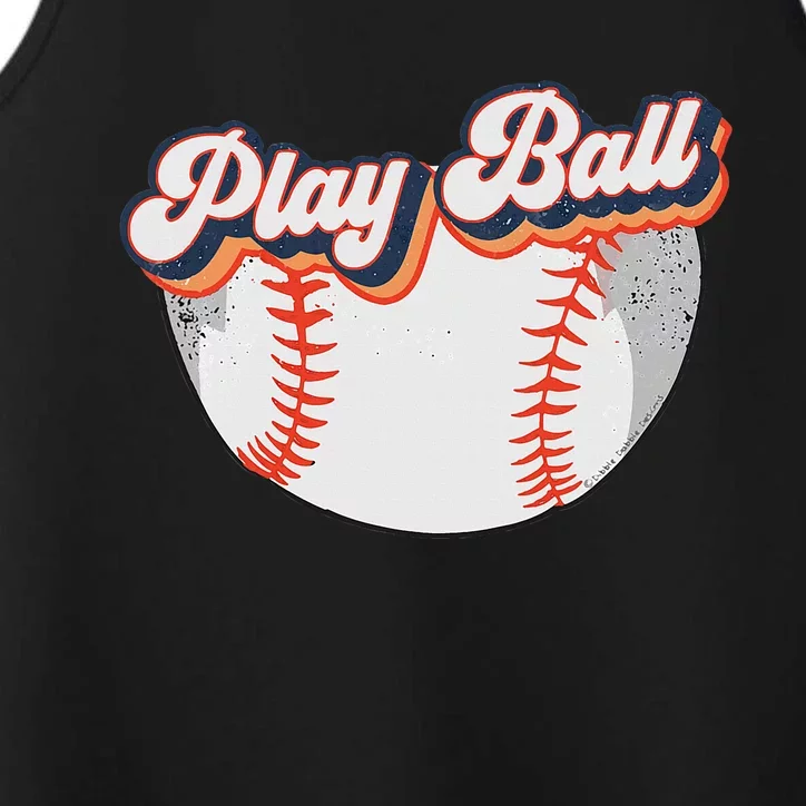 Style Play Ball Softball Baseball Performance Tank