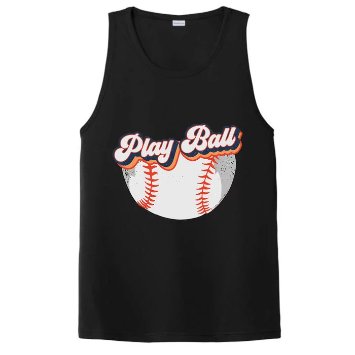 Style Play Ball Softball Baseball Performance Tank