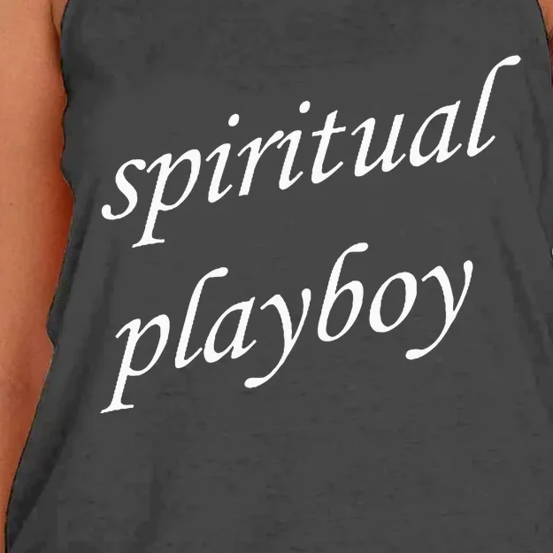 Spiritual Play Boy Women's Knotted Racerback Tank