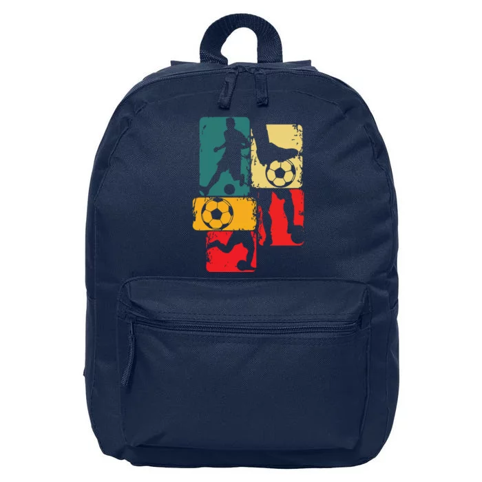 Soccer Player Boy Men 16 in Basic Backpack