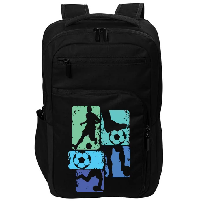 Soccer Player Boy Impact Tech Backpack