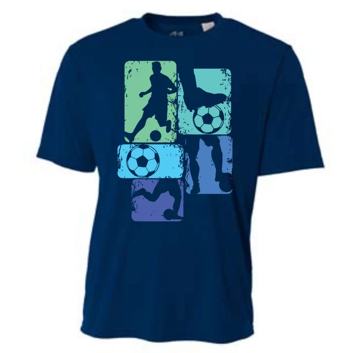 Soccer Player Boy Cooling Performance Crew T-Shirt