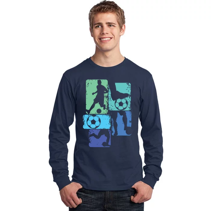 Soccer Player Boy Tall Long Sleeve T-Shirt