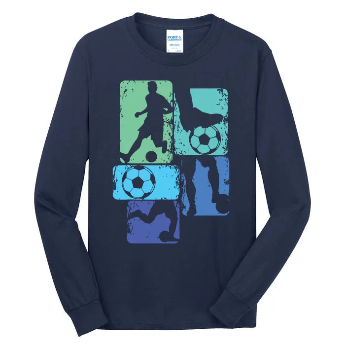 Soccer Player Boy Tall Long Sleeve T-Shirt