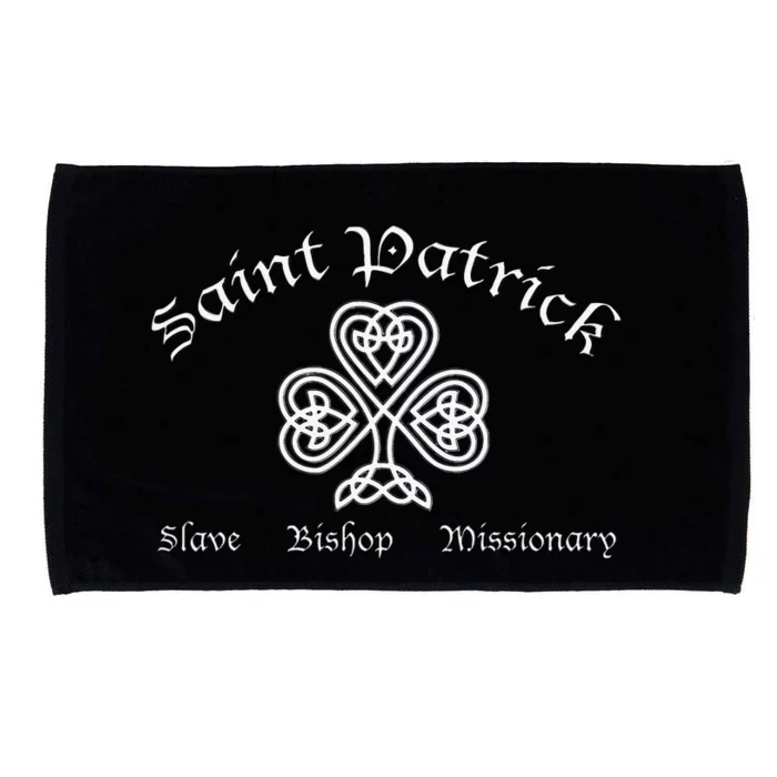 Saint Patrick Bishop Missionary St. Patrick's Day Microfiber Hand Towel