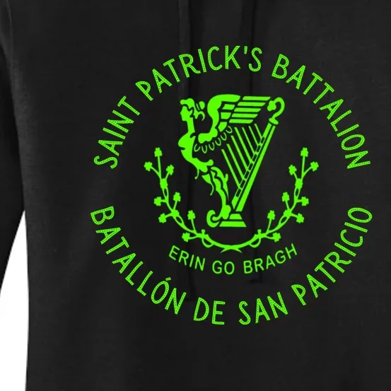 Saint Patrick's Battalion San Patricios Catholic Gift Women's Pullover Hoodie