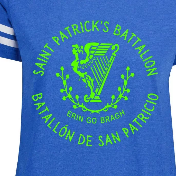 Saint Patrick's Battalion San Patricios Catholic Gift Enza Ladies Jersey Football T-Shirt