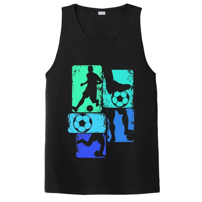 Soccer Player Boy Performance Tank