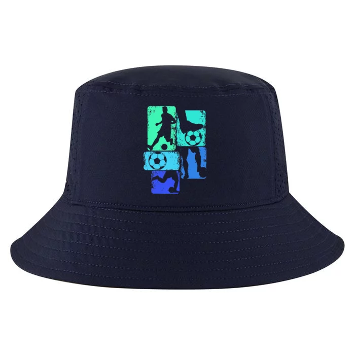 Soccer Player Boy Cool Comfort Performance Bucket Hat