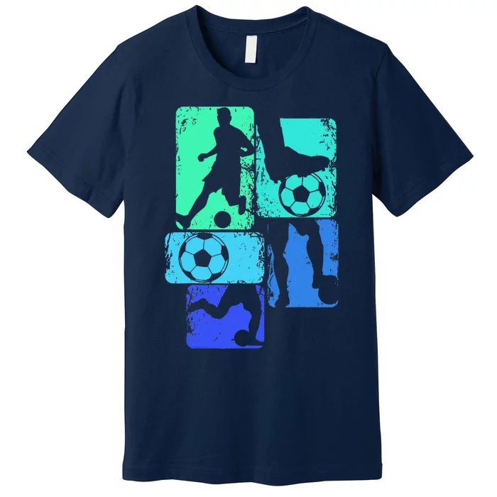 Soccer Player Boy Premium T-Shirt