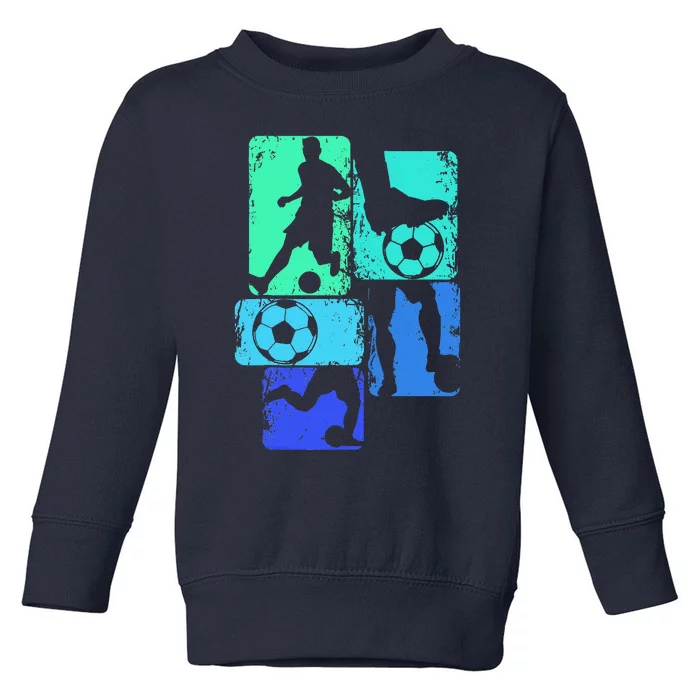 Soccer Player Boy Toddler Sweatshirt