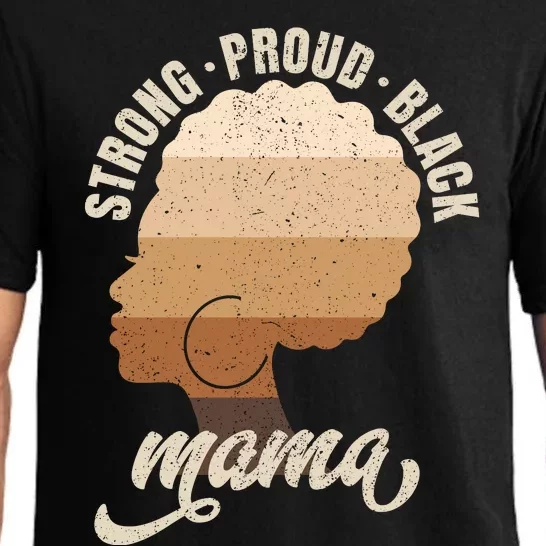 Strong Proud Black Mama Black History Pajama Set