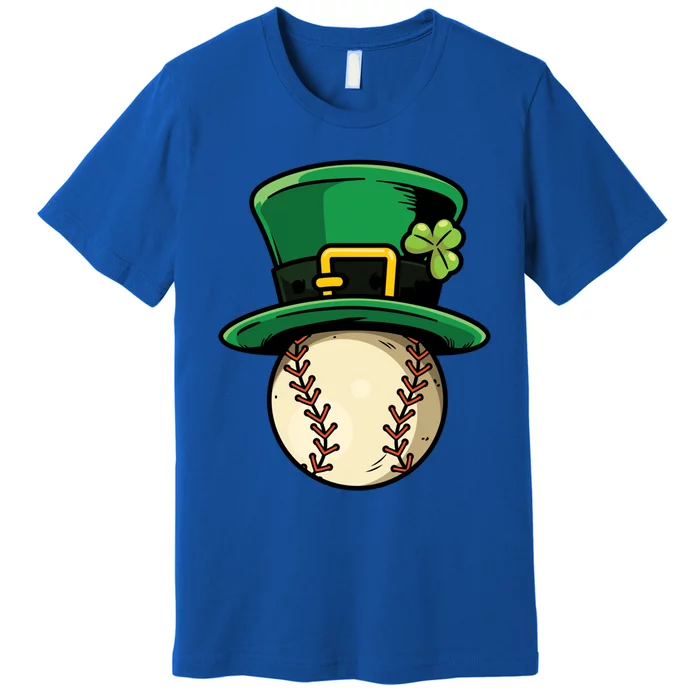 St Patricks Baseball For Coach Sports Cute Gift Premium T-Shirt